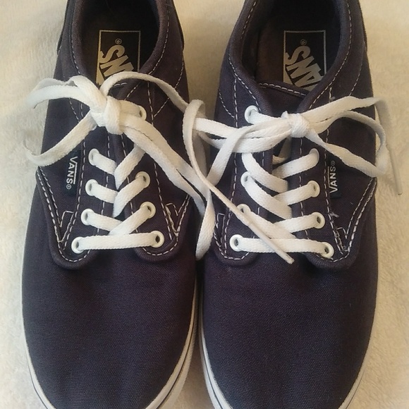 Women's Navy blue Vans low profile - Picture 1 of 6